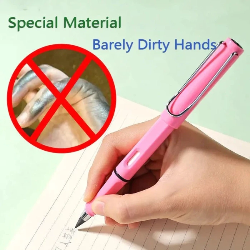 Product image KAHASIL - Pensil Abadi Tanpa Batas Tidak Bisa Habis Ajaib Plus Penghapus Untuk Menulis Menggambar all variant BIRU